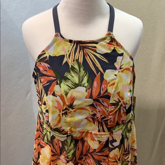 Floral Tankini Top - Picture 2 of 11